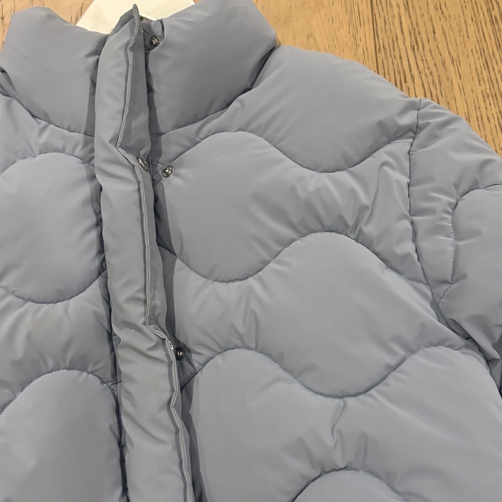 Zara Kida Girls Water Repellent Rubberizer Coat Size 11/12 - Picture 3 of 6